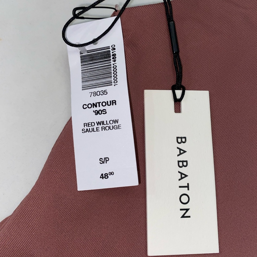 Aritzia Babaton Contour '90s bodysuit - Red Willow